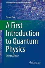 A First Introduction to Quantum Physics