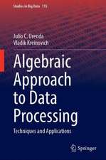 Algebraic Approach to Data Processing: Techniques and Applications