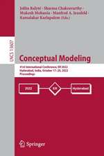 Conceptual Modeling: 41st International Conference, ER 2022, Hyderabad, India, October 17–20, 2022, Proceedings