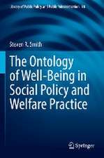 The Ontology of Well-Being in Social Policy and Welfare Practice