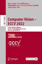 Computer Vision – ECCV 2022