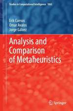 Analysis and Comparison of Metaheuristics