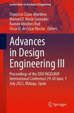 Advances in Design Engineering III: Proceedings of the XXXI INGEGRAF International Conference 29–30 June, 1 July 2022, Málaga, Spain