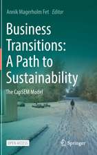 Business Transitions: A Path to Sustainability: The CapSEM Model