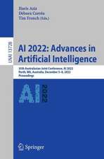 AI 2022: Advances in Artificial Intelligence: 35th Australasian Joint Conference, AI 2022, Perth, WA, Australia, December 5–8, 2022, Proceedings