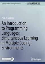 Gagniuc, P: Introduction to Programming Languages: Simultane