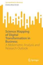 Science Mapping of Digital Transformation in Business: A Bibliometric Analysis and Research Outlook