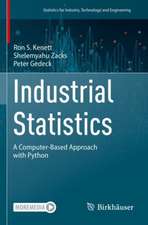 Industrial Statistics: A Computer-Based Approach with Python