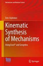 Kinematic Synthesis of Mechanisms: Using Excel® and Geogebra