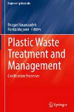 Plastic Waste Treatment and Management: Gasification Processes