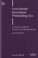 Cross-Border Investment Withholding Tax: A Practical Guide for Investors and Intermediaries