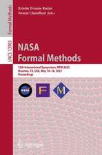 NASA Formal Methods