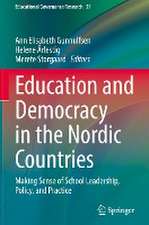 Education and Democracy in the Nordic Countries