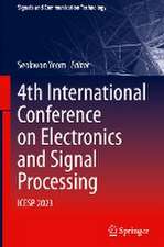 4th International Conference on Electronics and Signal Processing: ICESP 2023