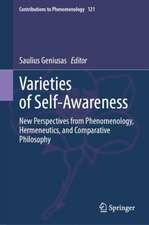 Varieties of Self-Awareness: New Perspectives from Phenomenology, Hermeneutics, and Comparative Philosophy