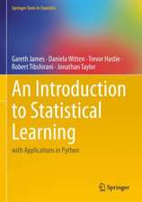 An Introduction to Statistical Learning: with Applications in Python