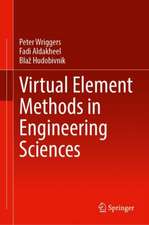 Virtual Element Methods in Engineering Sciences