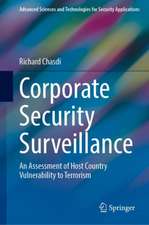 Corporate Security Surveillance: An Assessment of Host Country Vulnerability to Terrorism