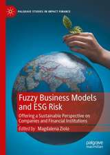 Fuzzy Business Models and ESG Risk: Offering a Sustainable Perspective on Companies and Financial Institutions