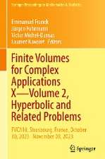 Finite Volumes for Complex Applications X—Volume 2, Hyperbolic and Related Problems: FVCA10, Strasbourg, France, October 30, 2023–November 03, 2023