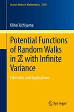 Potential Functions of Random Walks in ℤ with Infinite Variance: Estimates and Applications