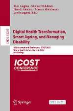 Digital Health Transformation, Smart Ageing, and Managing Disability: 20th International Conference, ICOST 2023, Wonju, South Korea, July 7–8, 2023, Proceedings