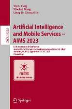 Artificial Intelligence and Mobile Services – AIMS 2023: 12th International Conference, Held as Part of the Services Conference Federation, SCF 2023, Honolulu, HI, USA, September 23–26, 2023, Proceedings