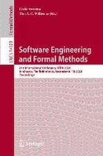 Software Engineering and Formal Methods