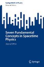 Seven Fundamental Concepts in Spacetime Physics