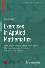 Exercises in Applied Mathematics