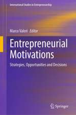 Entrepreneurial Motivations