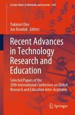 Recent Advances in Technology Research and Education: Selected Papers of the 20th International Conference on Global Research and Education Inter-Academia