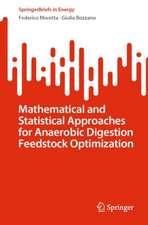 Mathematical and Statistical Approaches for Anaerobic Digestion Feedstock Optimization