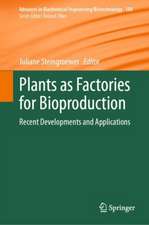 Plants as Factories for Bioproduction: Recent Developments and Applications