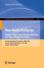 New Media Pedagogy: Research Trends, Methodological Challenges, and Successful Implementations: Second International Conference, NMP 2023, Cracow, Poland, November 21–23, 2023, Revised Selected Papers