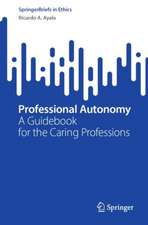 Professional Autonomy