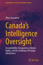 Canada's Intelligence Oversight