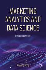 Marketing Analytics and Data Science