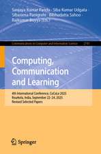 Computing, Communication and Learning