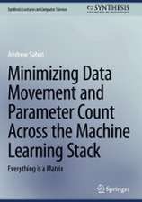 Sabot, A: Minimizing Data Movement and Parameter Count Acros