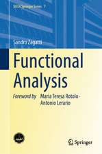 Zagatti, S: Functional Analysis