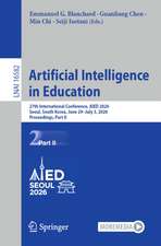 Artificial Intelligence in Education