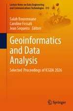 Geoinformatics and Data Analysis