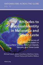 Attitudes to National Identity in Melanesia and Timor-Leste