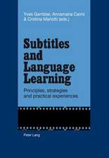 Subtitles and Language Learning