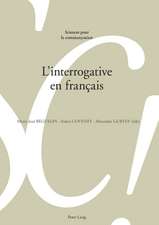 L'interrogative en français