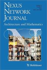 Nexus Network Journal 13,1: Architecture and Mathematics