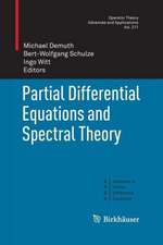 Partial Differential Equations and Spectral Theory