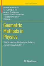 Geometric Methods in Physics