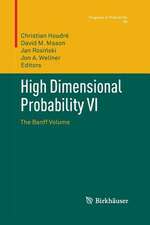 High Dimensional Probability VI